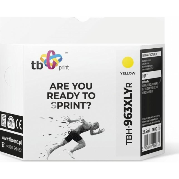 Tusz TB Print Tusz do HP OfficeJet Pro 9020 TBH-963XLYR YE ref.