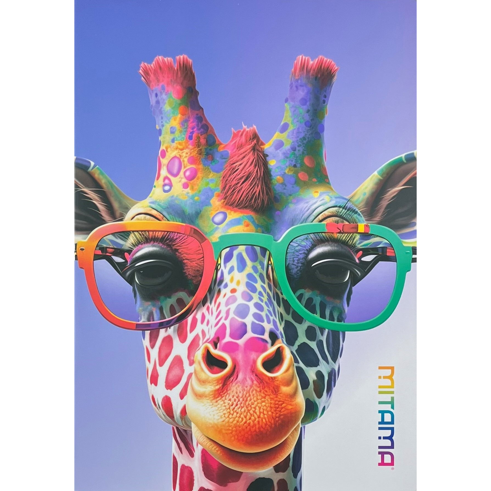 MITAMA Zsiráf, A4, vonalas, 40+2 lapos (62733-90103)