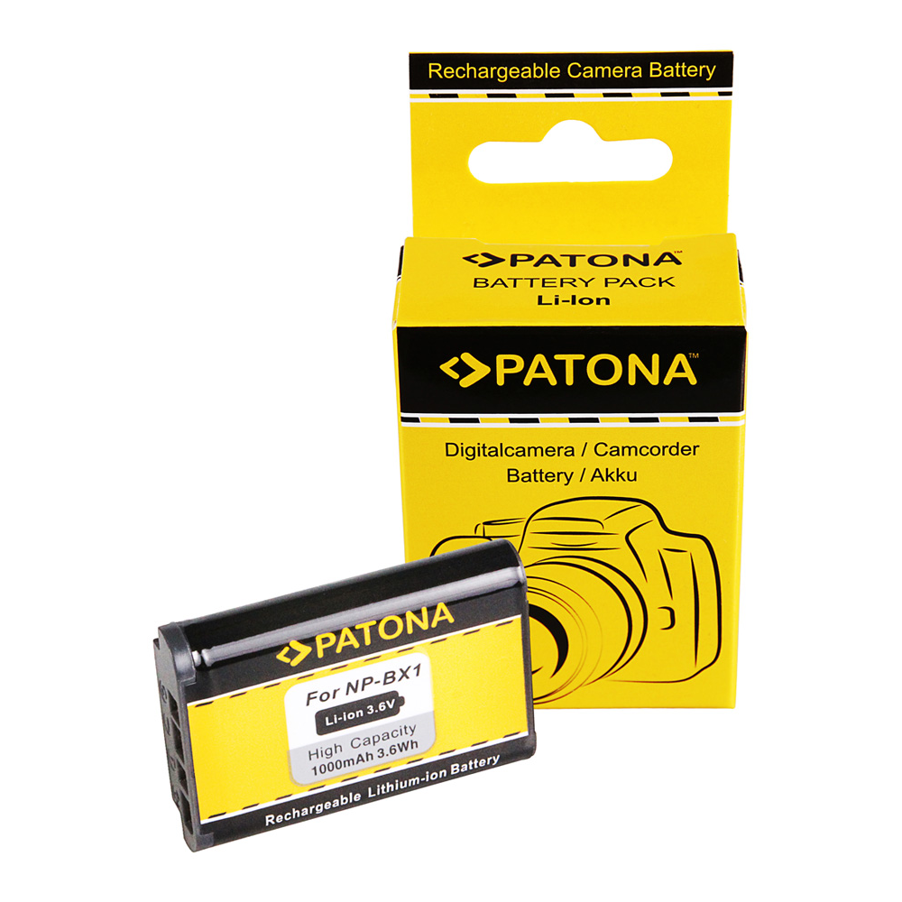 Patona PT1130 NP-BX1 akkumulátor Sony fényképezőgépekhez 1000mAh (PT1130)