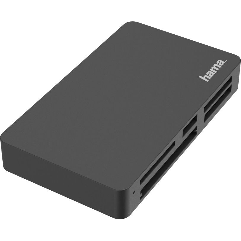 Hama All in One kártyaolvasó USB Fekete (002001280000)