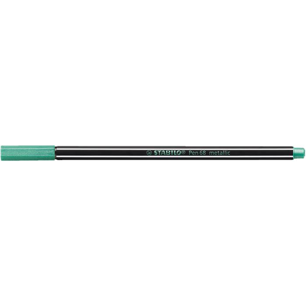STABILO viltstift Pen 68 Metallic, groen
