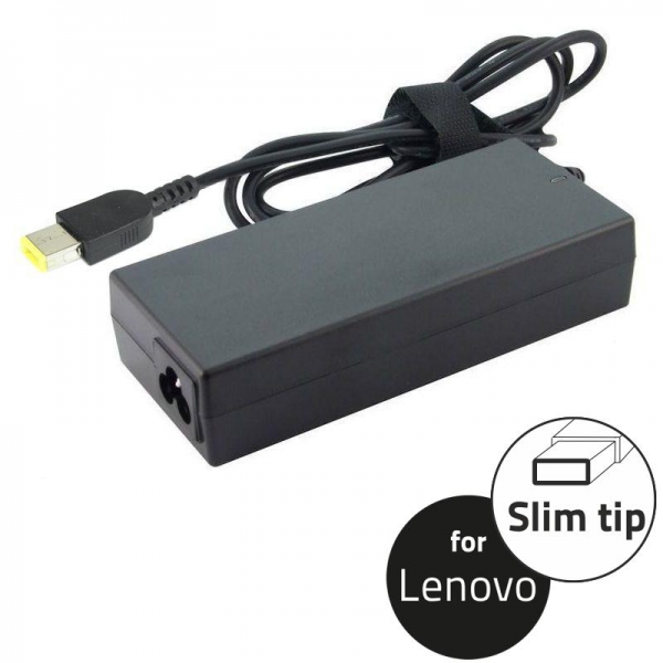 Qoltec Notebook Tápegység, Lenovo 65W | 20V | 3.25A | Slim tip