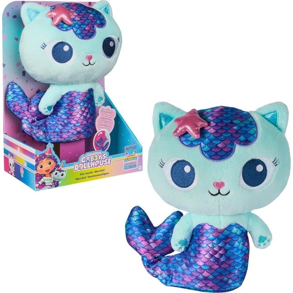 Spin Master Gabi babaháza Mercat cica plüssfigura 25cm (0681147046535)