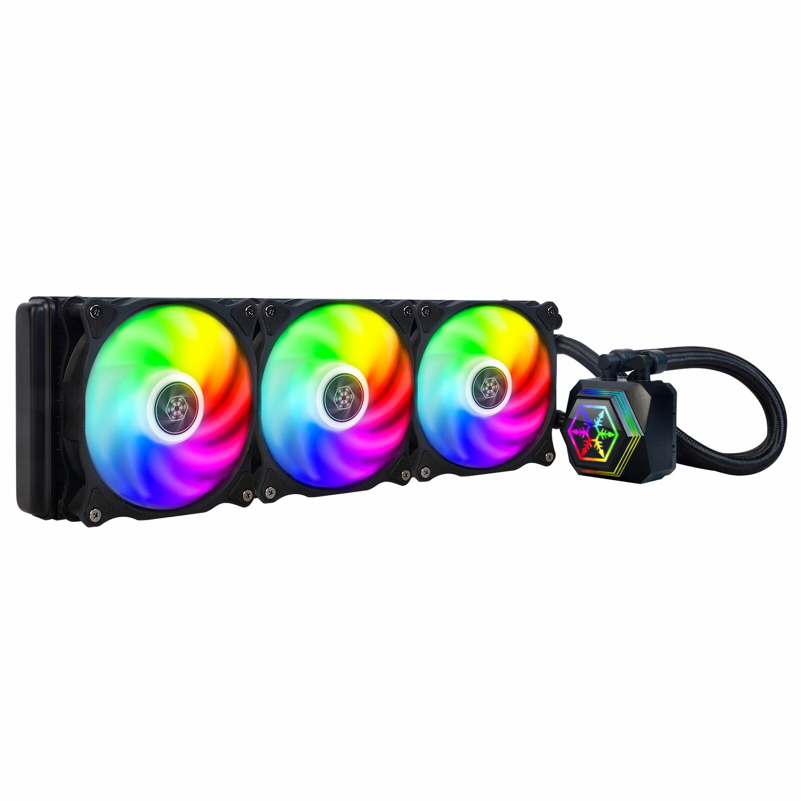 Vodné chladenie SilverStone PF360 ARGB 3x120mm SST-PF360-ARGB-V2 (SST-PF360-ARGB-V2)