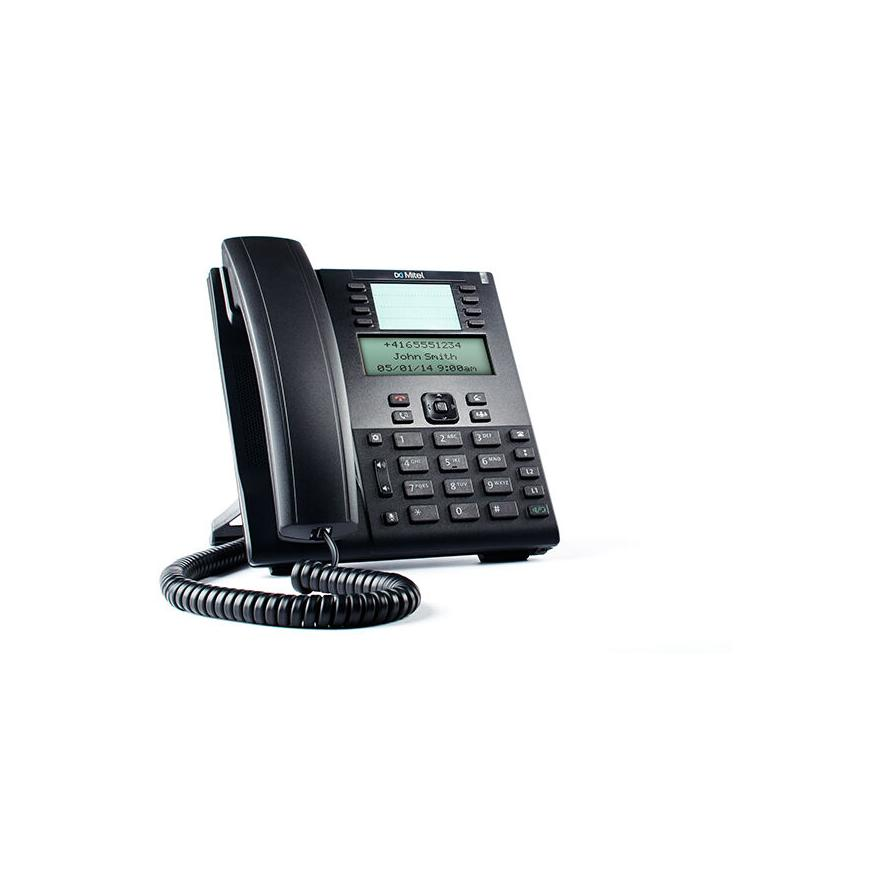 Mitel 6865 SiP Telefon - Fekete (80C00001AAA-A)