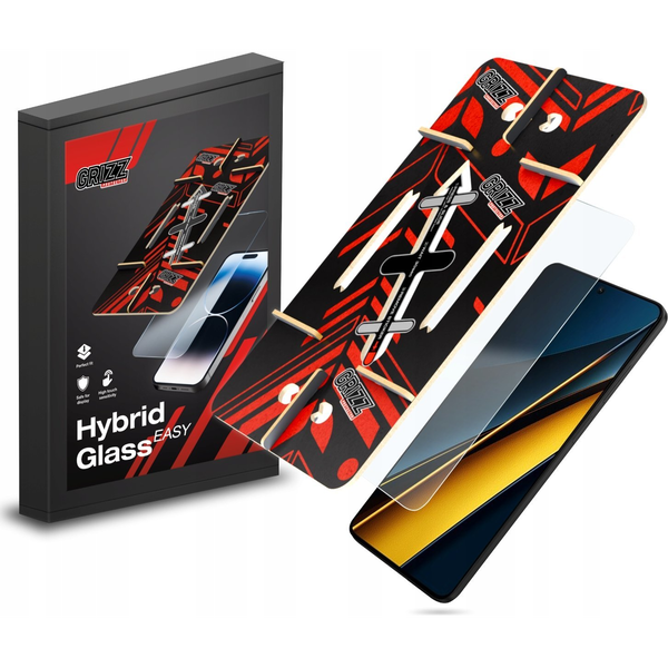  GrizzGlass Szkło hybrydowe GrizzGlass HybridGlass Easy do Xiaomi POCO X6 Pro