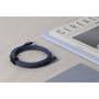 Кабел за зареждане и пренос на данни Native Union Belt XL USB / Lightning 3m Indigo
