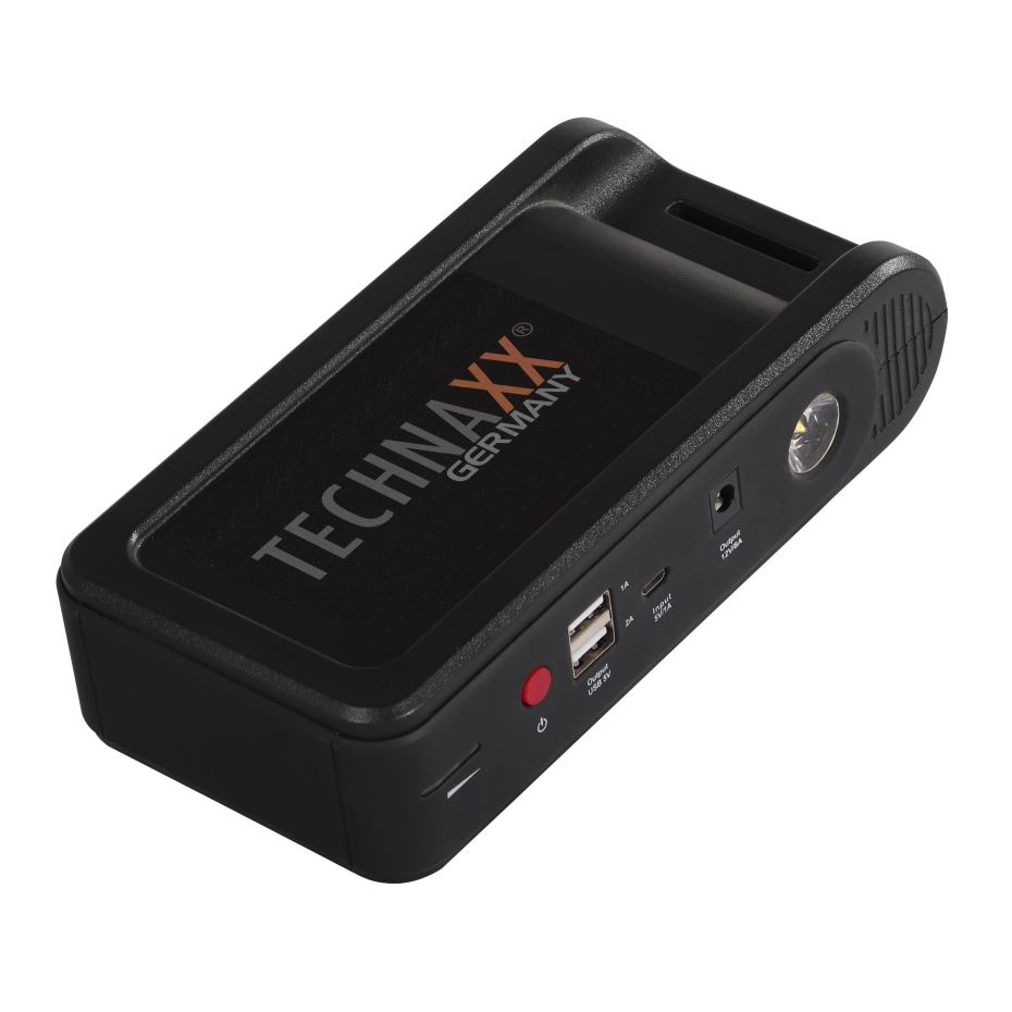 Technaxx TX-218 Jump Starter Power Bank 12000mAh - Fekete (5030)