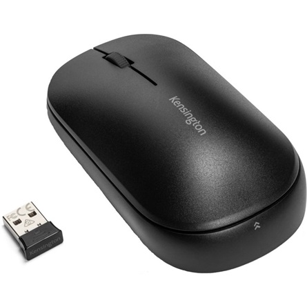 Kensington SureTrack Dual Wireless egér fekete 2400 DPI (K75298WW)