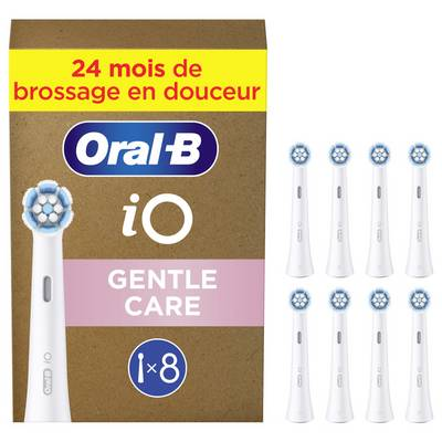 Oral-B iO Gentle Care 8 stk Hvid
