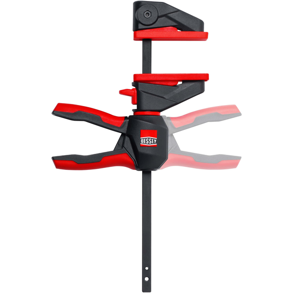 Egykezes szorító forgó fogantyúval EZ360 Bessey EZ360S-11SET Szorítási szélesség (max.):110 mm Visszavonás:40 mm