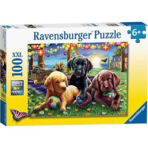 Ravensburger 100 db-os XXL Puzzle - Kutyus Piknik 12886