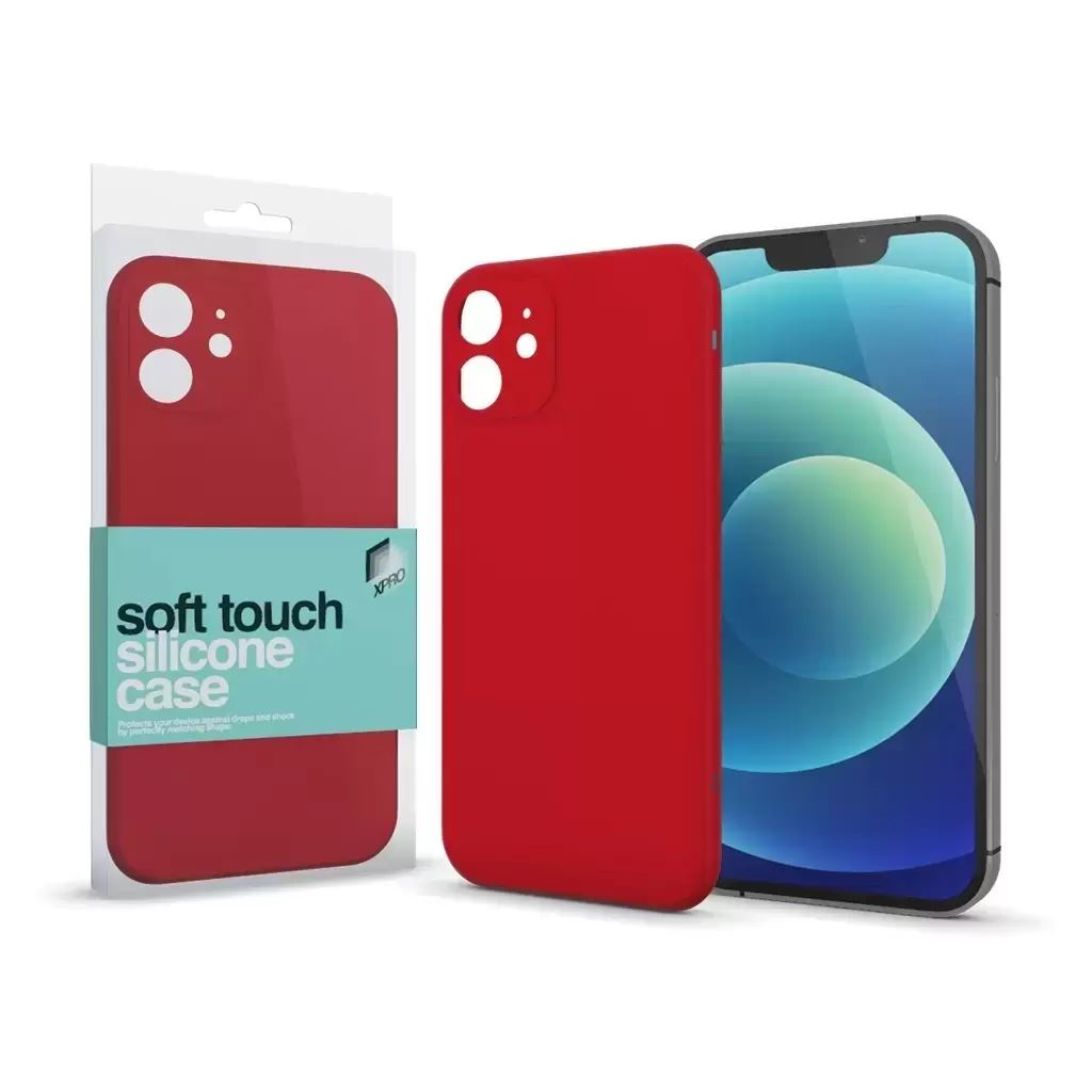 XPRO Samsung A54 5G Soft Touch szilikon tok Slim piros (127746) (x127746)