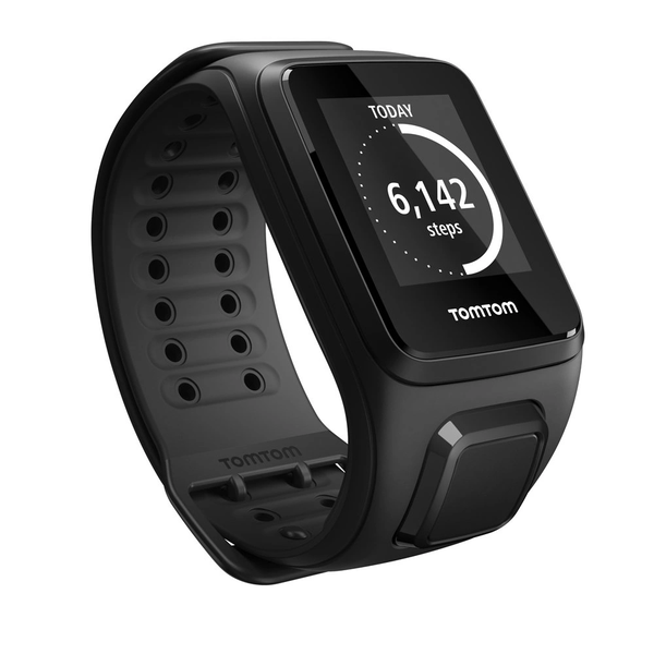 TOMTOM Spark Cardio + Music GPS фитнес смарт часовник 3GB черен Small