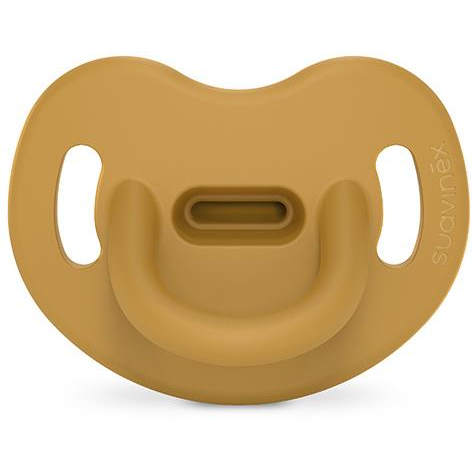 Suavinex SX Pro, anatómiai nyugtató, 6-18 hónapos kor között, Colour Essence, okkersárga (8426420081504)