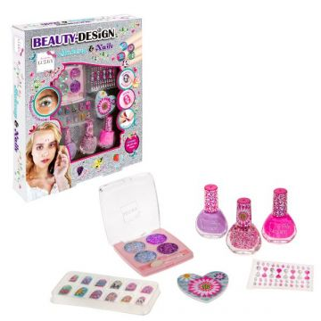 Lukky: Manikűrkészlet szemhéjfestékkel (T20726) (T20726)