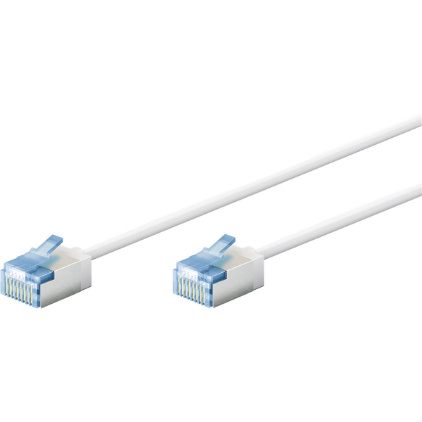 Goobay 74328 U/FTP Cat.6a RJ45 Patch kábel 0.5m - Fehér