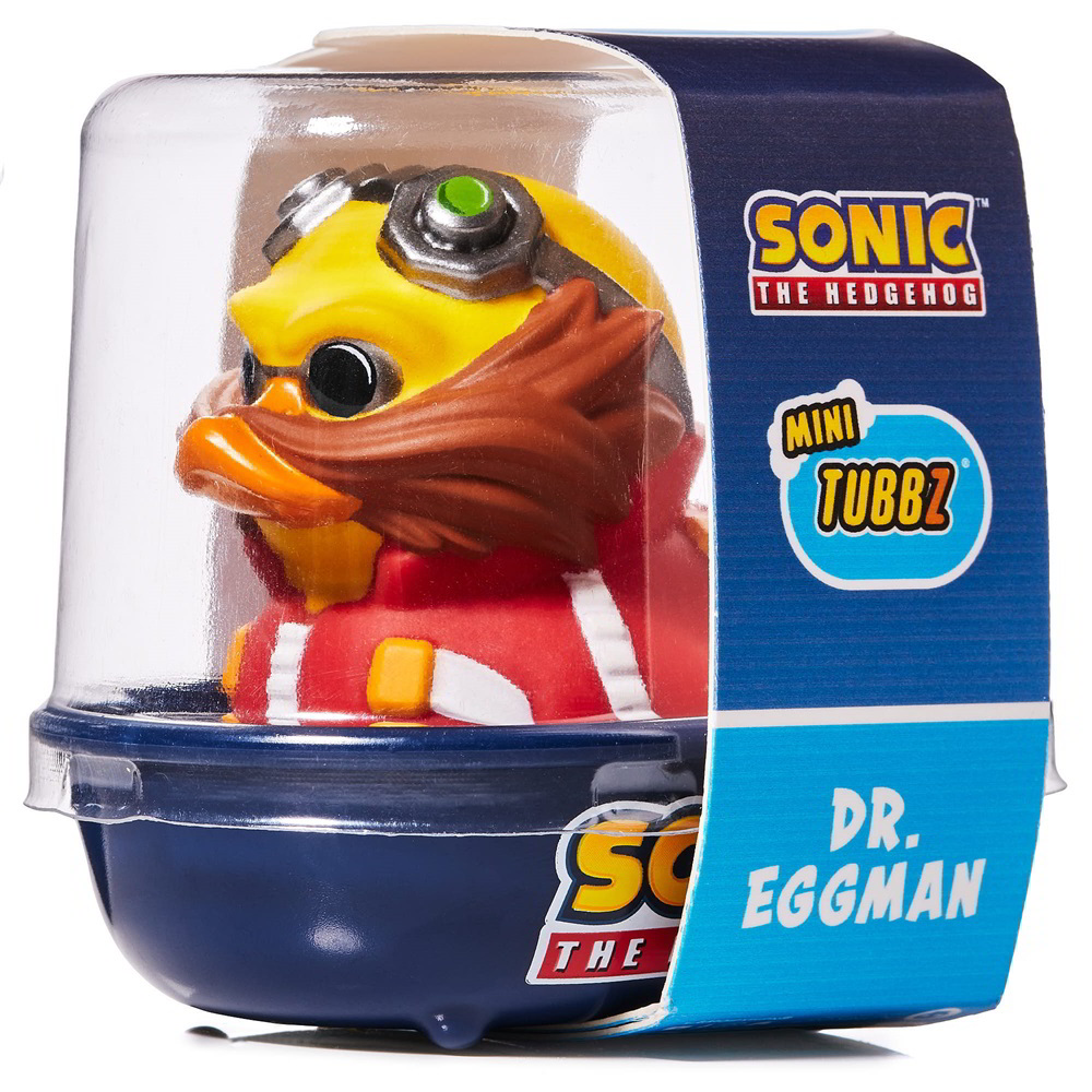 Numskull Tubbz Mini Sonic Dr Eggman Gumikacsa (NS4726)