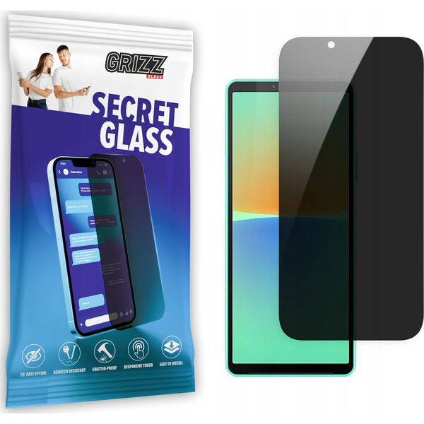  GrizzGlass Szkło prywatyzujące GrizzGlass SecretGlass Sony Xperia 10 IV