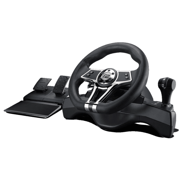 ready2gaming Hurricane Wheel Pro Multi Kormány és pedál - Fekete (PS4/PS3/PC/Switch) (R2GPS4HURRIPRO)