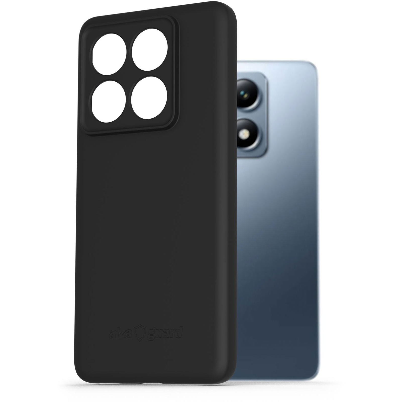AlzaGuard Xiaomi 14T Pro fekete matt TPU tok (AGD-PCT430B)