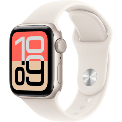 Apple Watch SE 3 GPS 40mm Alu Sport Band polarstern S/M