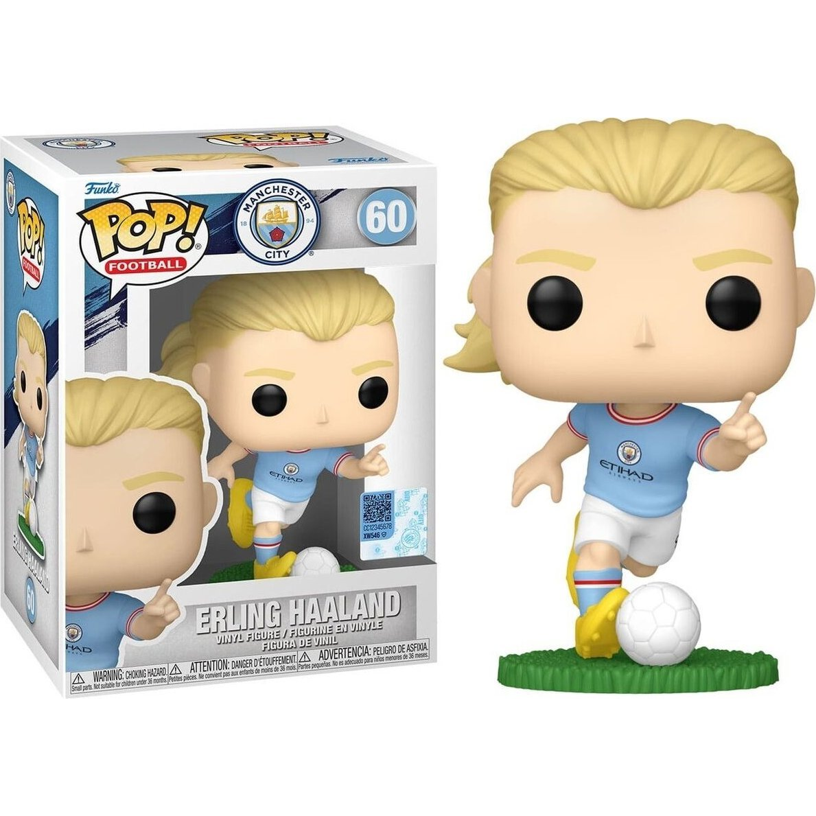 Funko POP! Football: Manchester City - Erling Haaland figura (75113F)