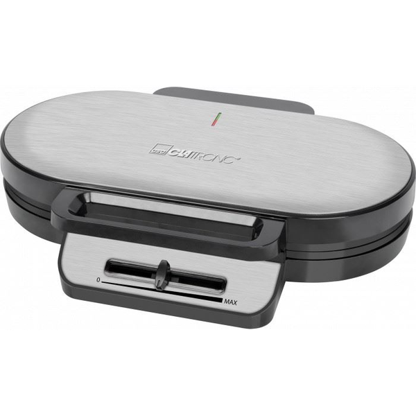 Vaflovač Clatronic 263934 1200 W stříbrný/šedý