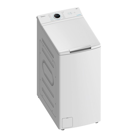 Midea MF100T60B/W-HR B felültöltős mosógép, 6 kg, 1200 ford./perc