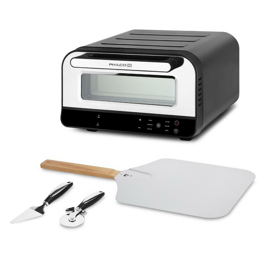 Philco PHPO 3170 Elektromos Pizzasütő Ø 32cm 1800W - Fekete (PHPO 3170)