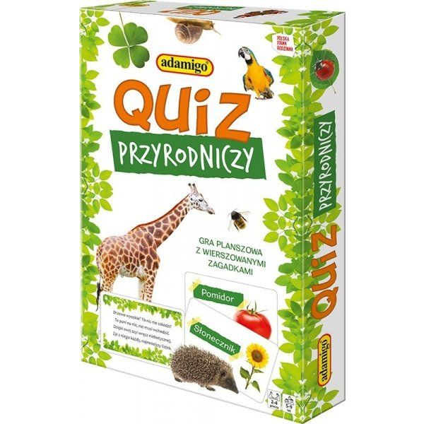 Adamigo Természet Kvíz Oktató Társasjáték 7554 (7554)