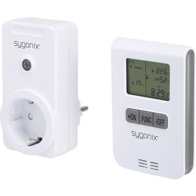 Vezeték nélküli fűtésvezérlő készlet max. 3500 W, max. 150 m, Sygonix RS2W (SY-3523526)