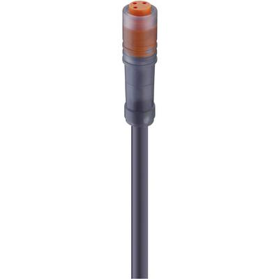 Lumberg Automation 44584-1 Érzékelő-/működtető összekötő, konfekcionált M8 Alj, egyenes 2.00 m Pólusszám: 4 1 db (44584-1)