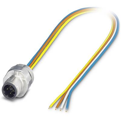 Bus system flat-type plug SACC-EC-MSD-4CON-M16/0,5 SCO 1552256 Phoenix Contact (1552256)