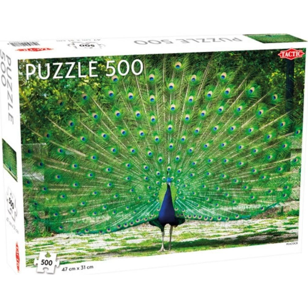 Tactic 58686 puzzel Legpuzzel 500 stuk(s) Dieren