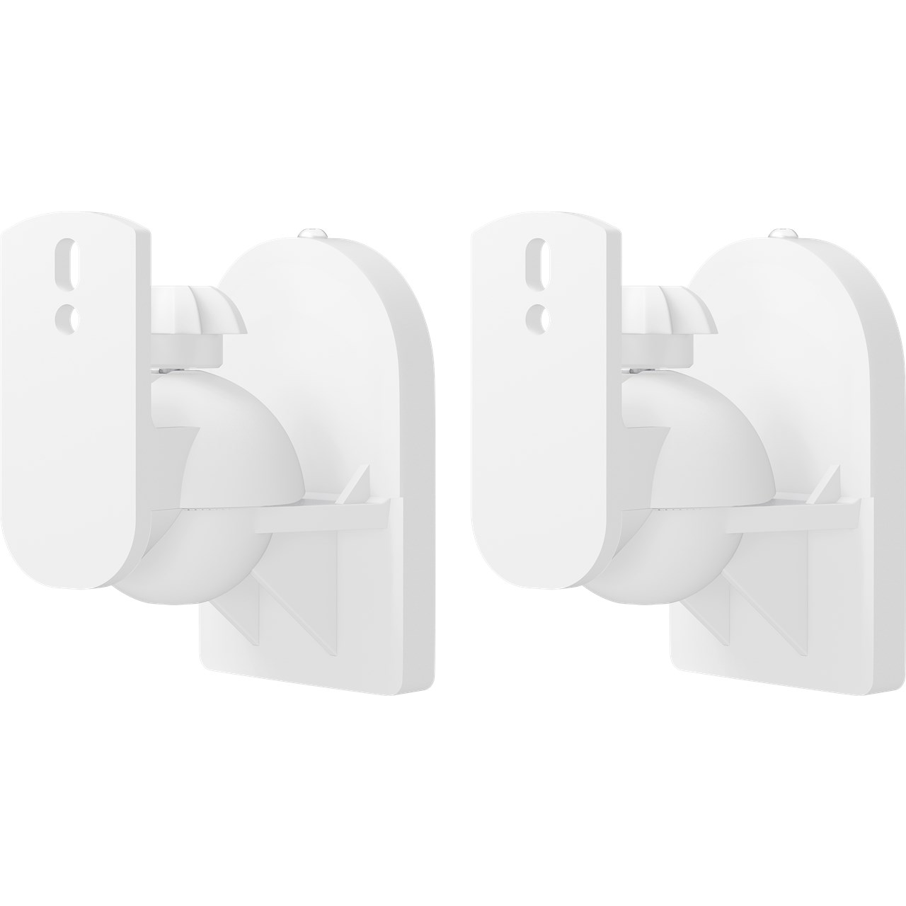 Goobay univerzális fali hangszórótartó - Fehér (49394)