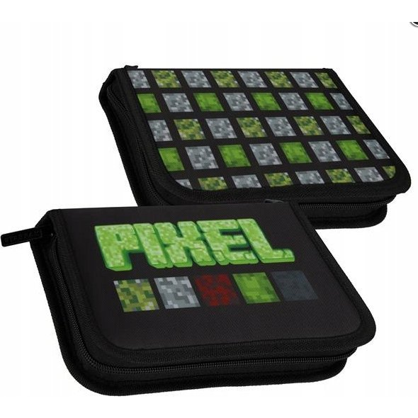 Starpak Gamer Kihajtható Felszerelt Tolltartó - Pixel (STK PIO664)