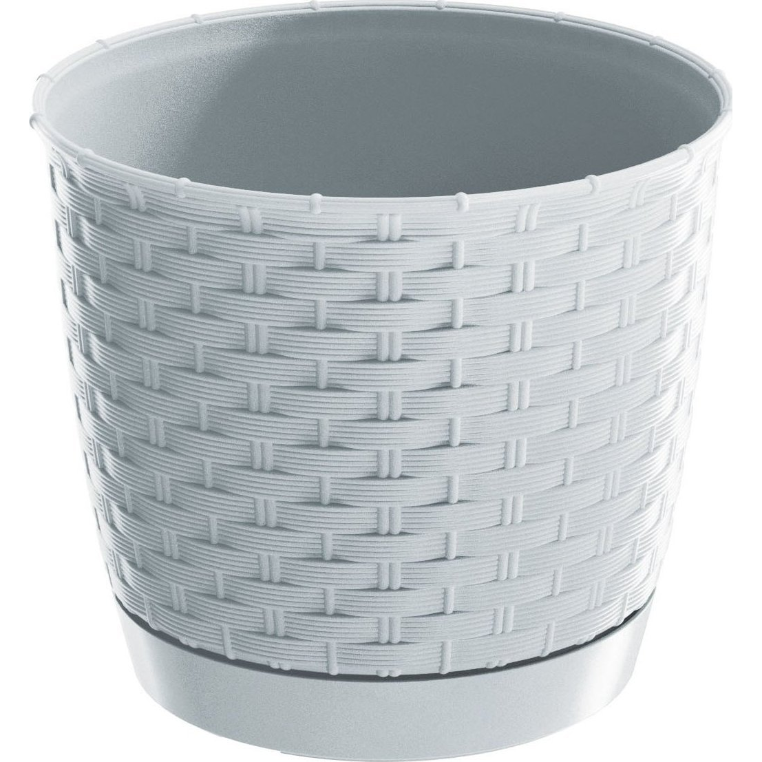 Virágcserép 145 x 127 Mm Fehér RATOLLA Round Prosperplast DRLO145-S449 (DRLO145-S449)