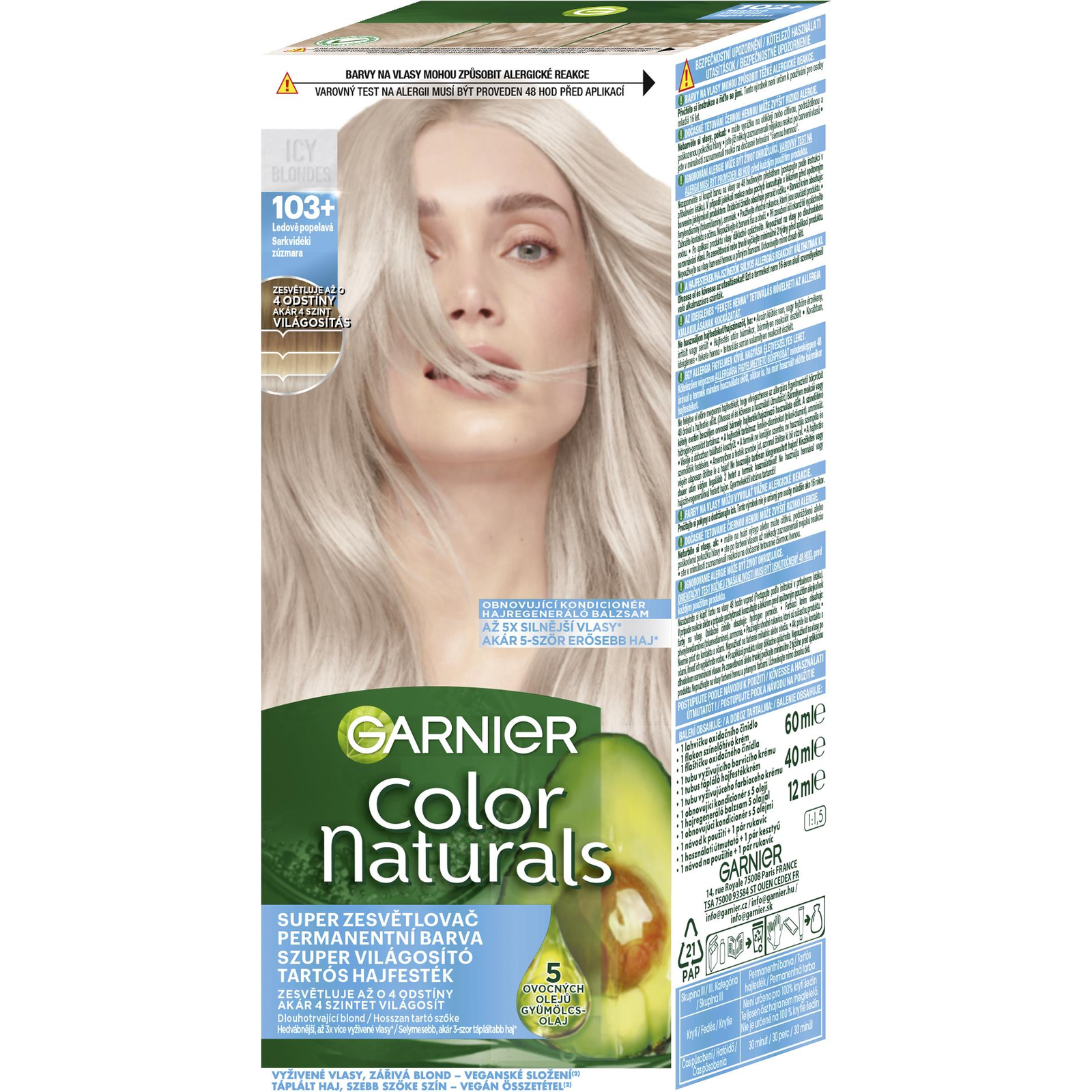 GARNIER Color Naturals 103+ Sarkvidéki zúzmara (3600542622080)