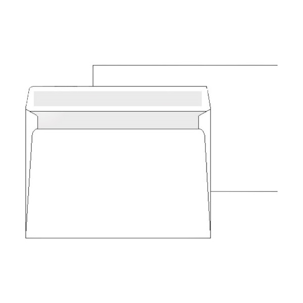 Office Depot LC4 bélésnyomott 250db/csomag enyvezett boríték (OC41B18B500IT)