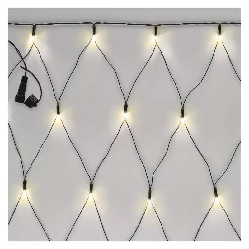 Emos D1DW01 Kül-/Beltéri LED fényfüzér 2 × 1,5 m - Meleg fehér (D1DW01)