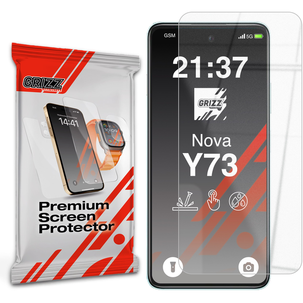 Szkło hybrydowe GrizzGlass HybridGlass do Huawei Nova Y73