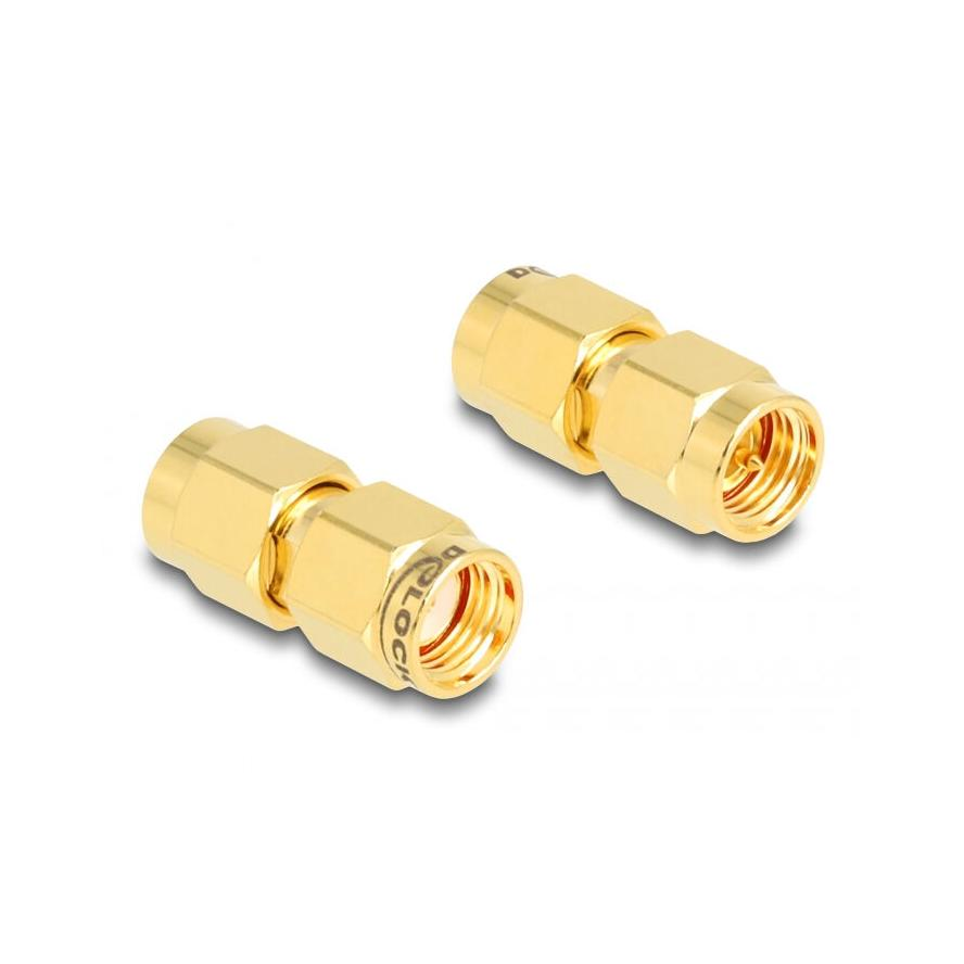 Delock RP-SMA -> SMA M/M adapter C6801 (12105)