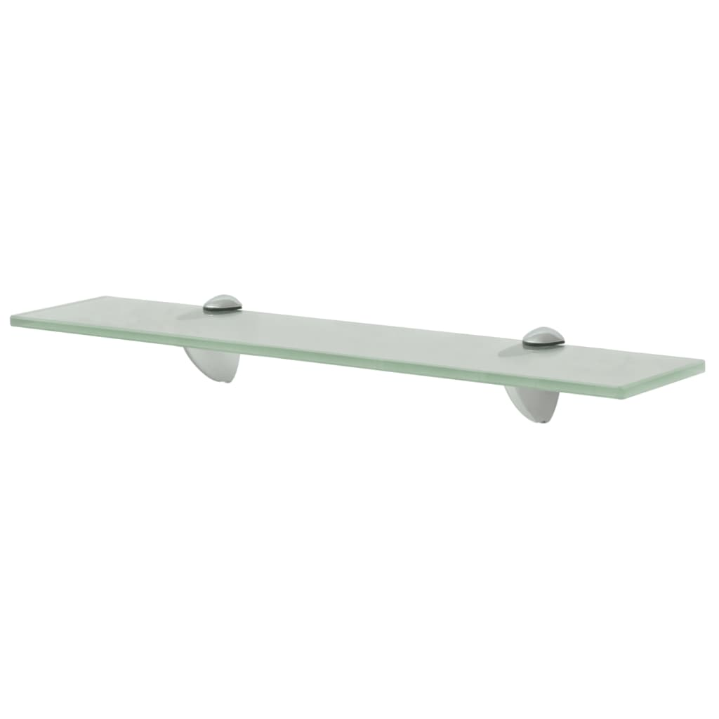 2 db lebegő üvegpolc 50 x 20 cm 8 mm (3051536)