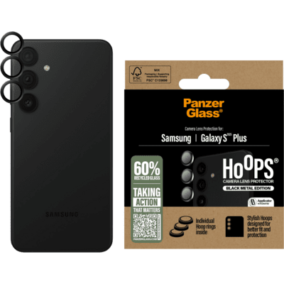 PanzerGlass Hoops Lens Protector Black