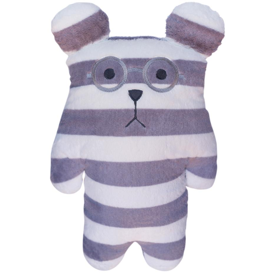 SCANquilt FRIEND CRAFTHOLIC Sloth JR plüss - fehér-szürke csíkos (31963)