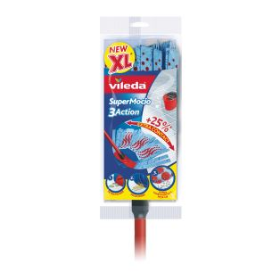 Vileda F1150V 3Action XL 3D Velour gyorsfelmosó kék