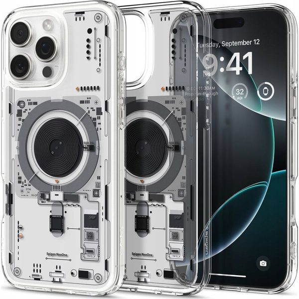 Zadní Kryt Spigen pro Apple iPhone 16 Pro Max bezbarvý