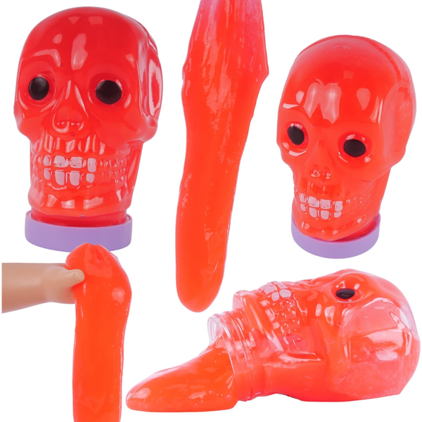 Okto Lovin Slime Koponya Alakú Dobozban - 100 ml, Többféle