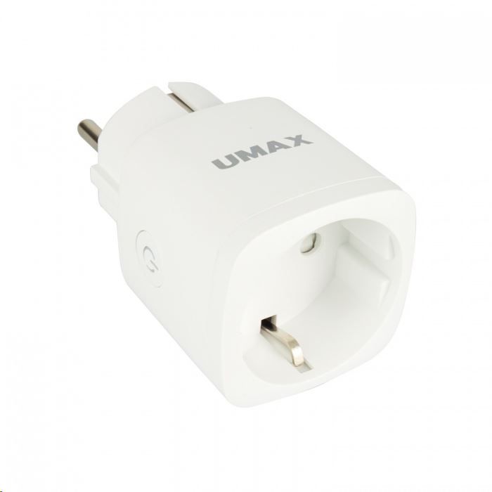 Umax U-Smart Wifi Plug Mini okos konnektor fehér (UB901) (UB901)